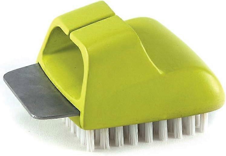 Grüne Reinigungsbürste 9,6 x 7,8 x 4 cm