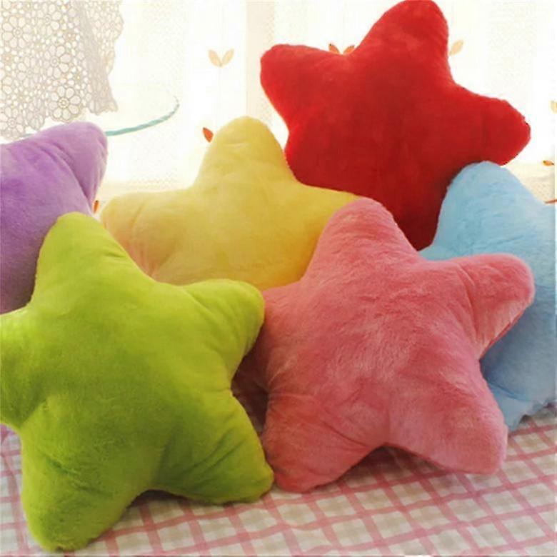 Pentagram Pillow Plush Toy Solid Colour Sofa Pillow Office Cushion Wedding Gift