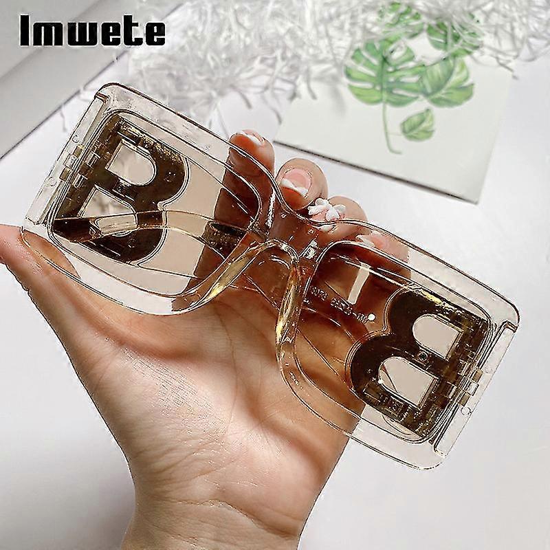 Imwete Oversized Square Sunglasses Dámske retro čierne slnečné okuliare gradient pre mužov Veľké rámové slnečné okuliare Uv400 Odtiene okuliarov