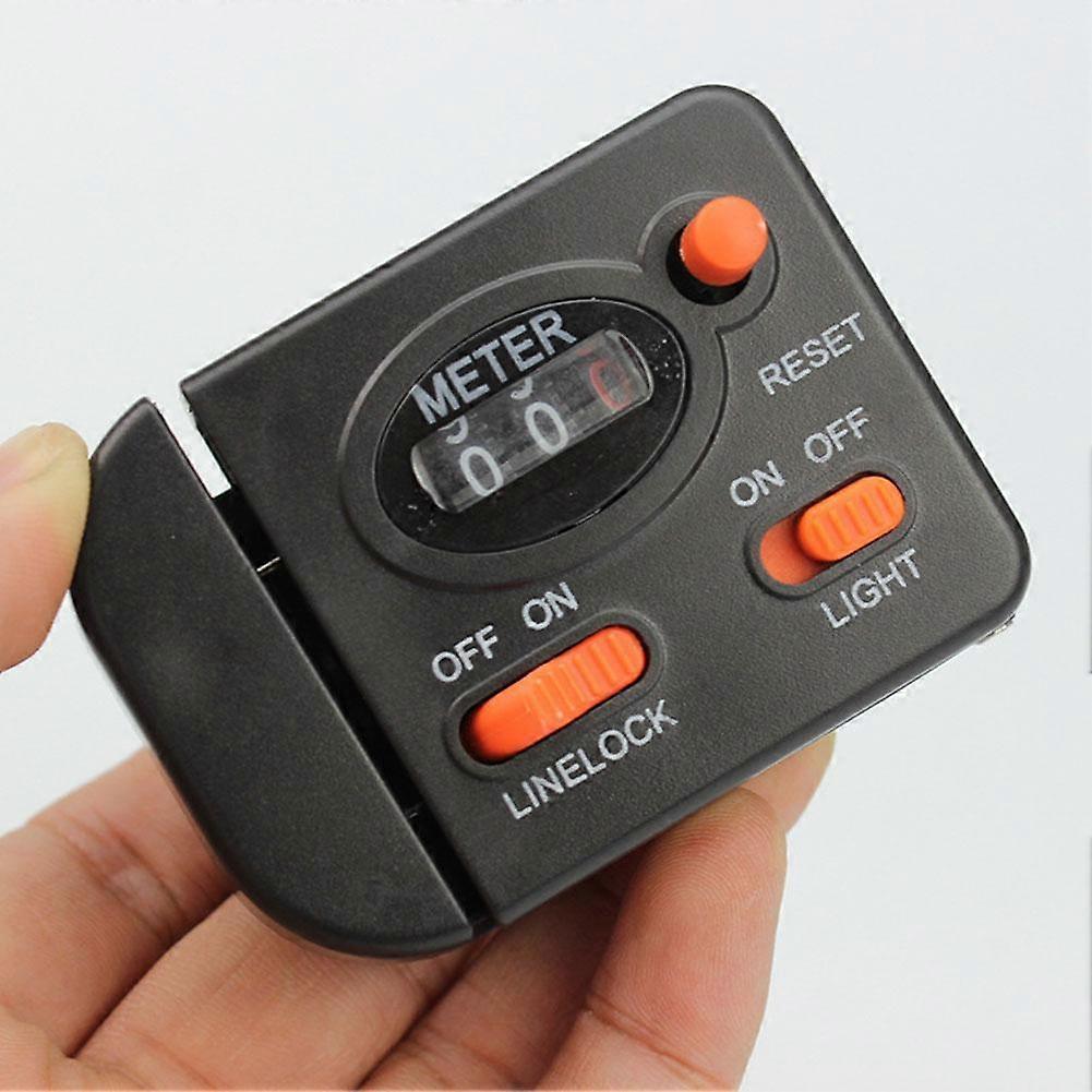 Fishing Line Professional Tackle Tool Length Counter Full-featured Equipped With Light