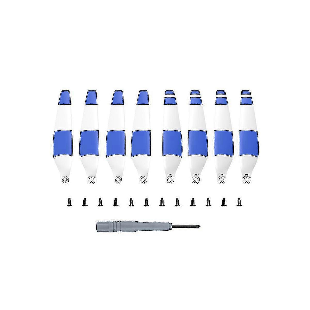 For Mini 3 Propeller 6030f, Double-sided Color, And Low-noise Wing, 8 Pieces Of Accessories,blue