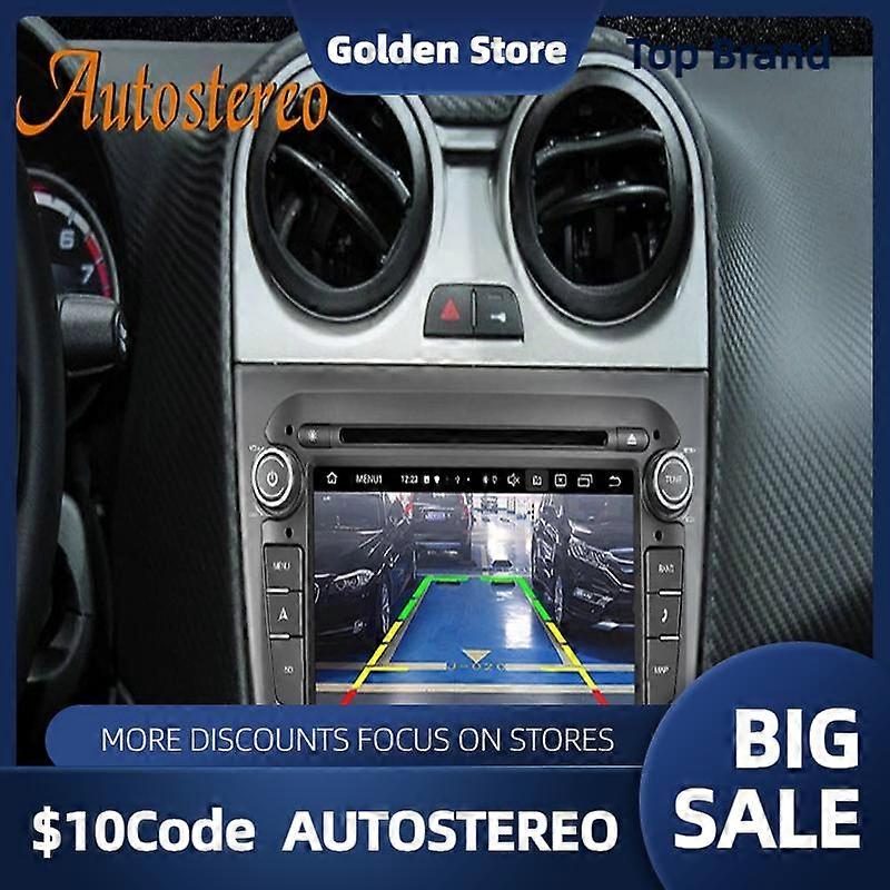 4G Carplay Android 13 For For Alfa Romeo Mito 2008-2016 Car DVD Player Multimedia Player Head Unit Auto Radio GPS Navigation