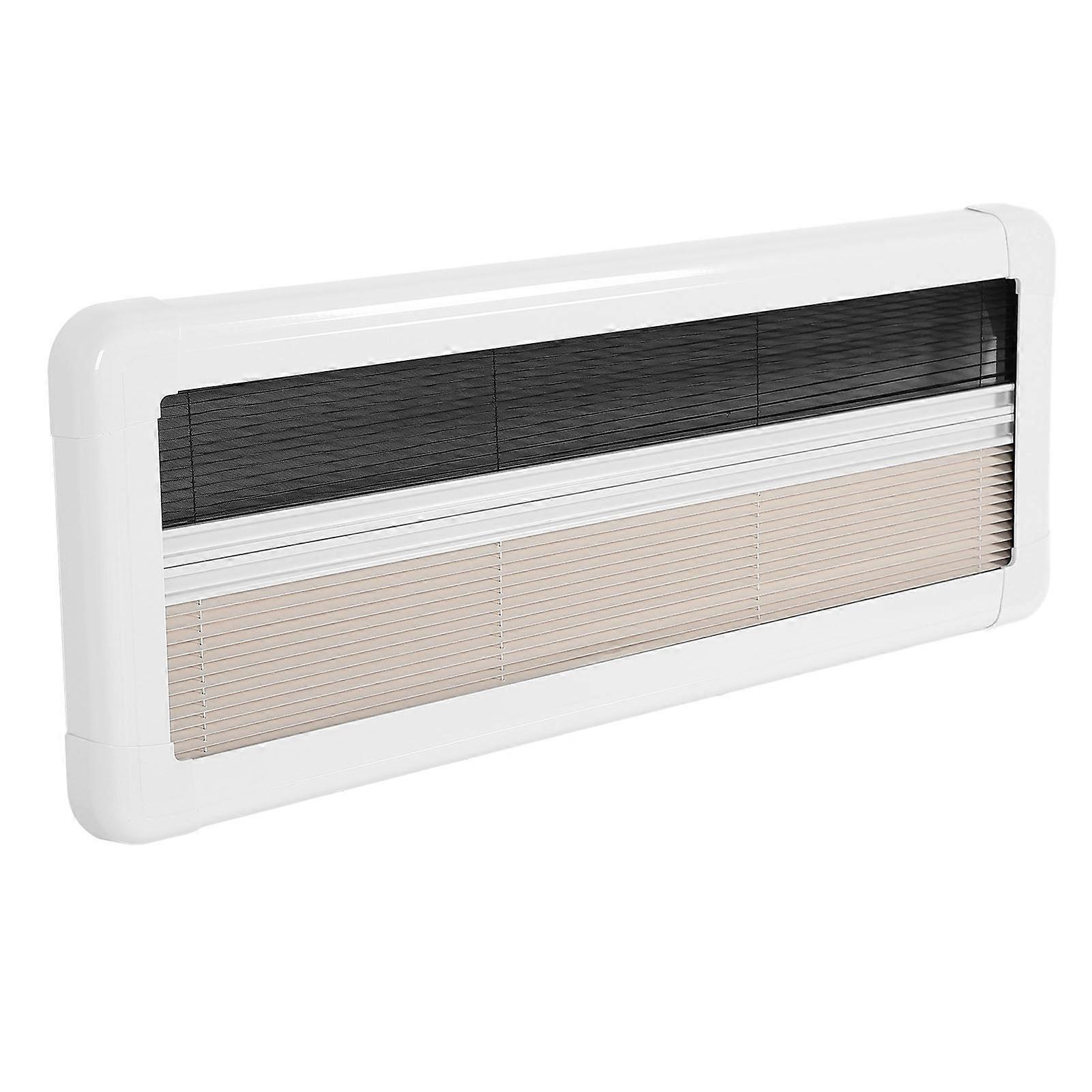 36 X 12in RV Pleated Blinds Privacy Protection UV Blocking Durable Structure for Camper Van Caravan Motorhome 