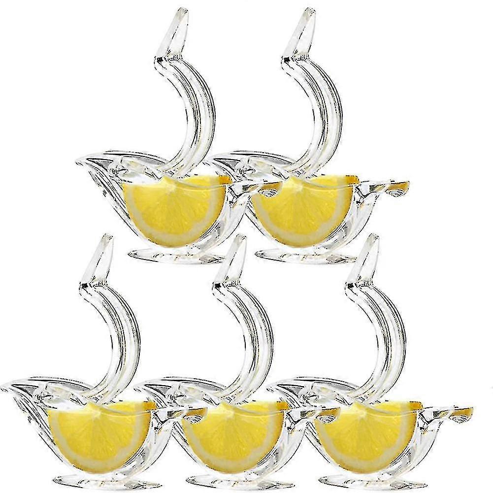 Manual Lemon Juicer, Lemon Squeezer For Squeezing Lemon , Acrylic Manual Lemon Squeezer(5pcs)