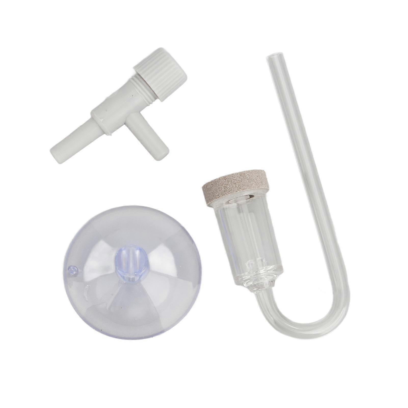 CO2 Diffuser for Aquarium - High Dissolution Rate, Bubble Counter, Transparent Acrylic, M Size