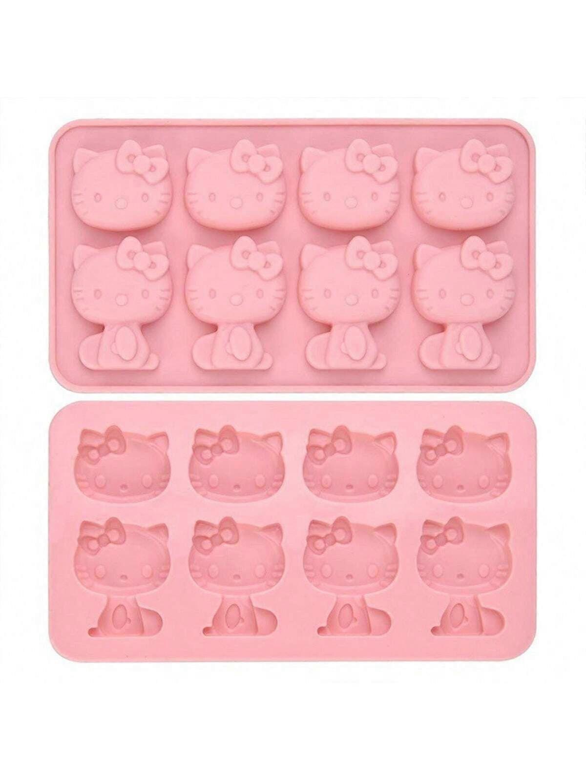 قالب سيليكون سانريو - صينية ثلج لطيفة ، شوكولاتة DIY ، بسكويت ، وأداة خبز الحلوى - مثالية للحفلات ، مناسبة لخبز كعكات عيد الميلاد