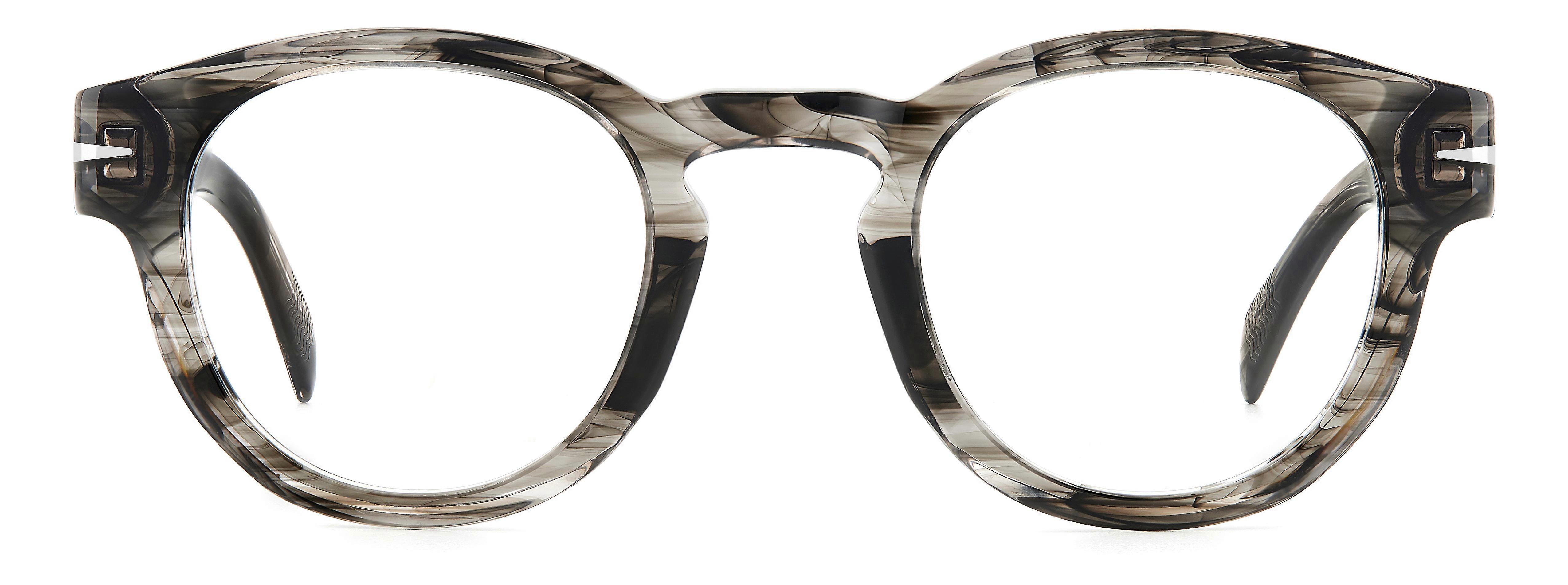 Eyewear Frames DAVID BECKHAM DB 7125 2W8 GREY HORN 47/25/145 MAN