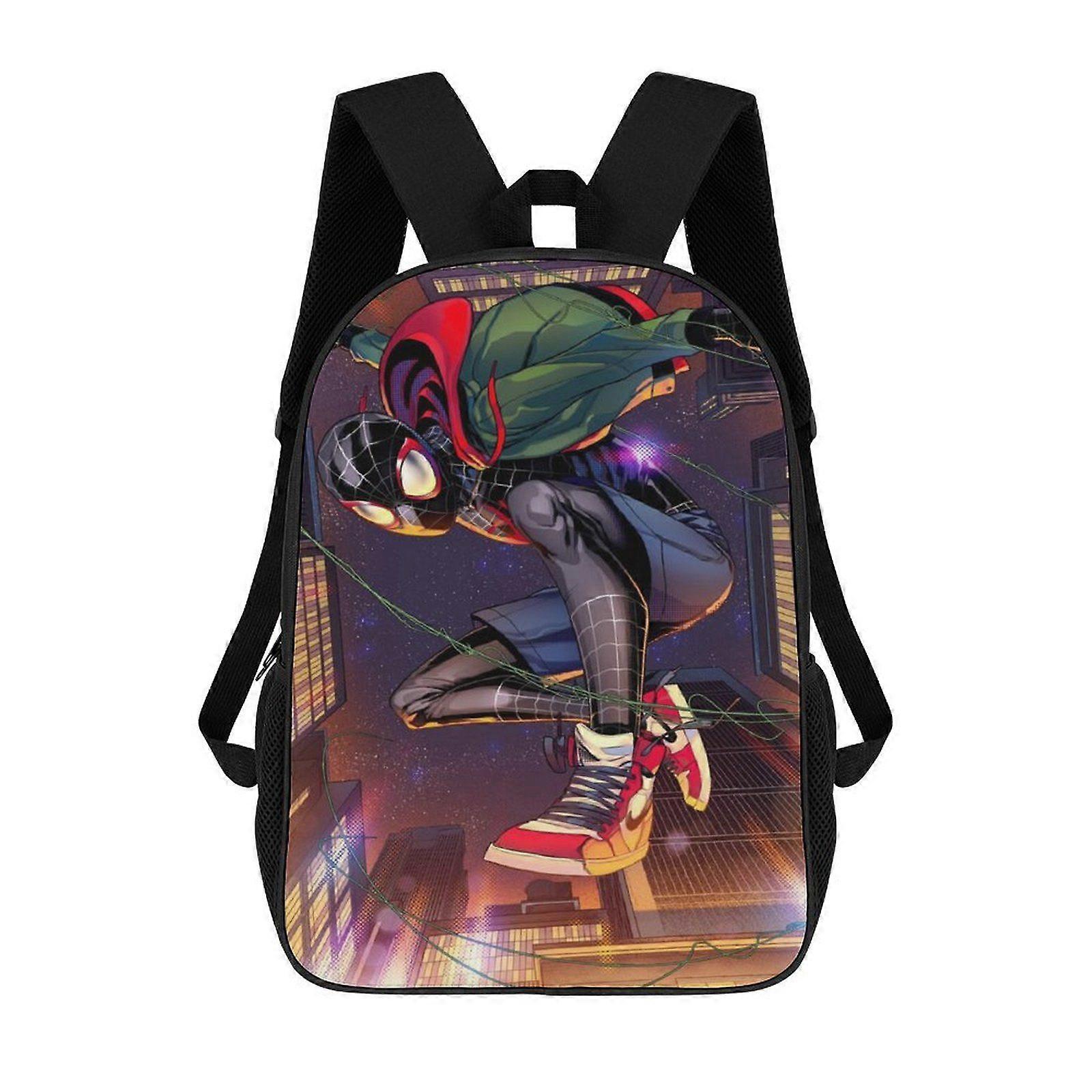 i2216 Miles Morales Backpack Shoulders DaypackBag Work Travel Classic Unisex Backpack kli2216