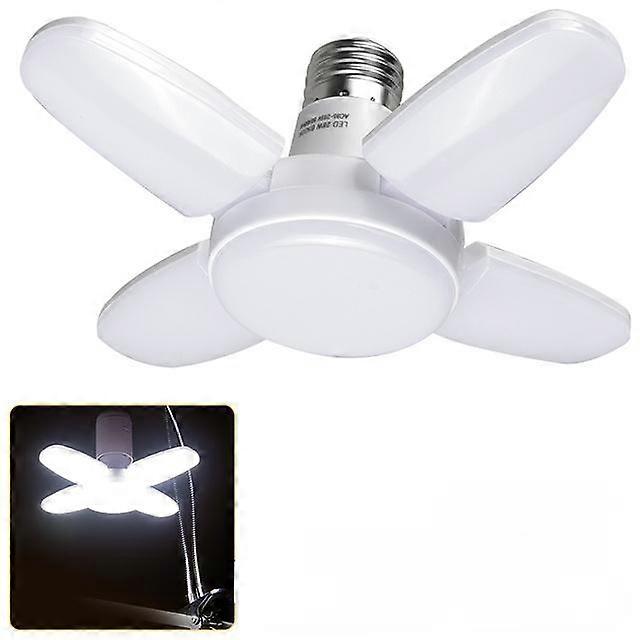 E27 LED Bulb Fan Blade Timing Lamp 28W Foldable Led Light Bulb Lampada