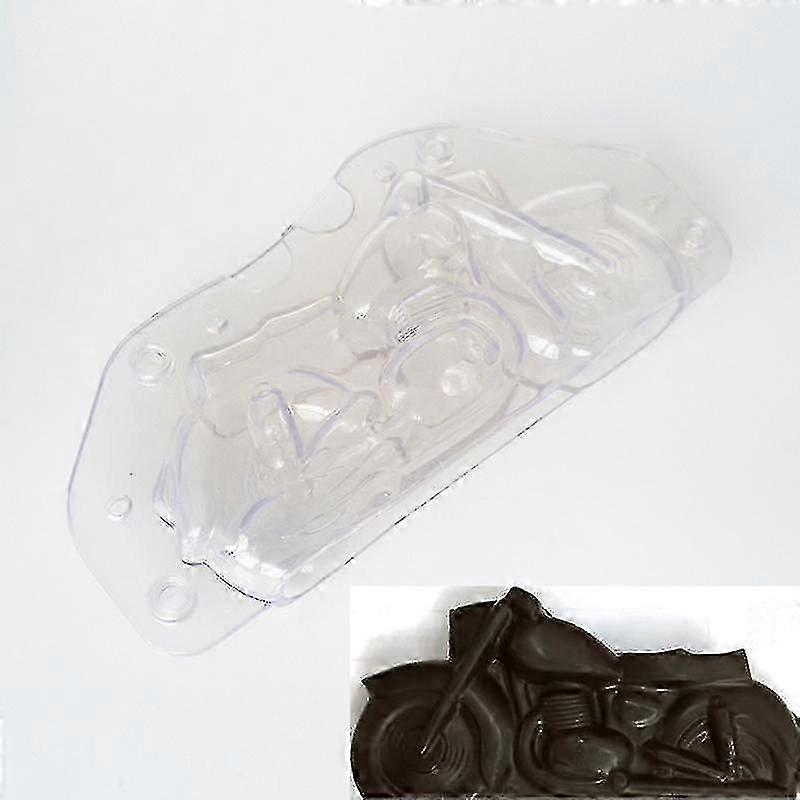 3d Motorcycle Shape Chocolate Mold