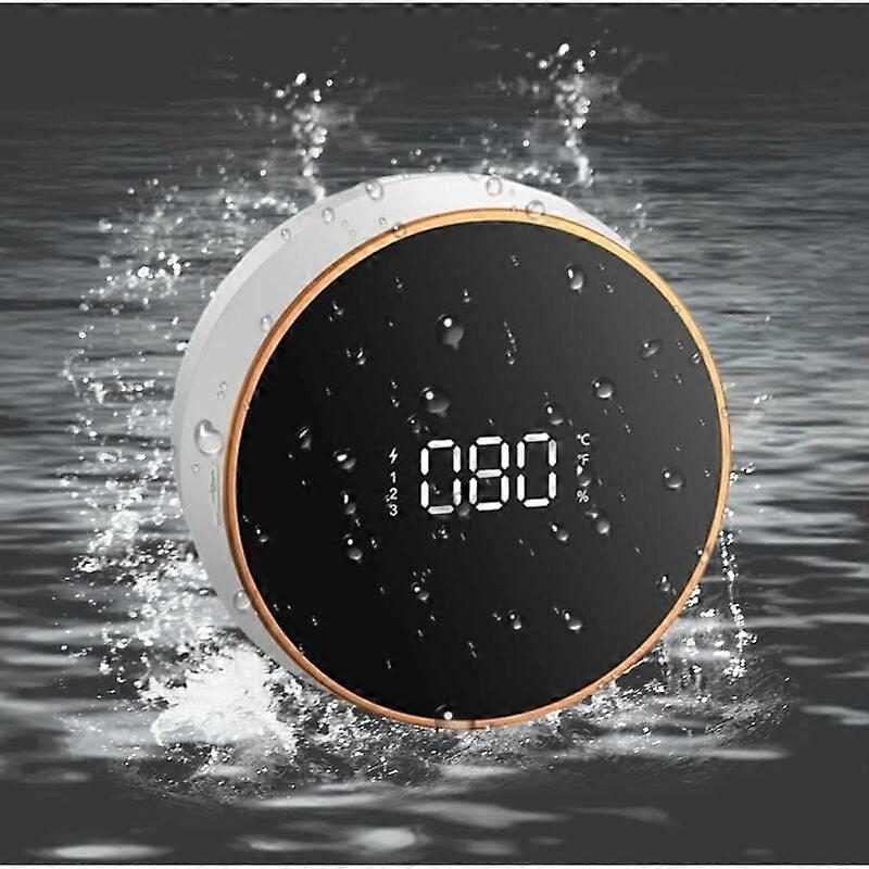 Wall Mounted Automatic Soap Dispenser, Electric Soap Proposal Machine, Rechargeable with Temperature Display