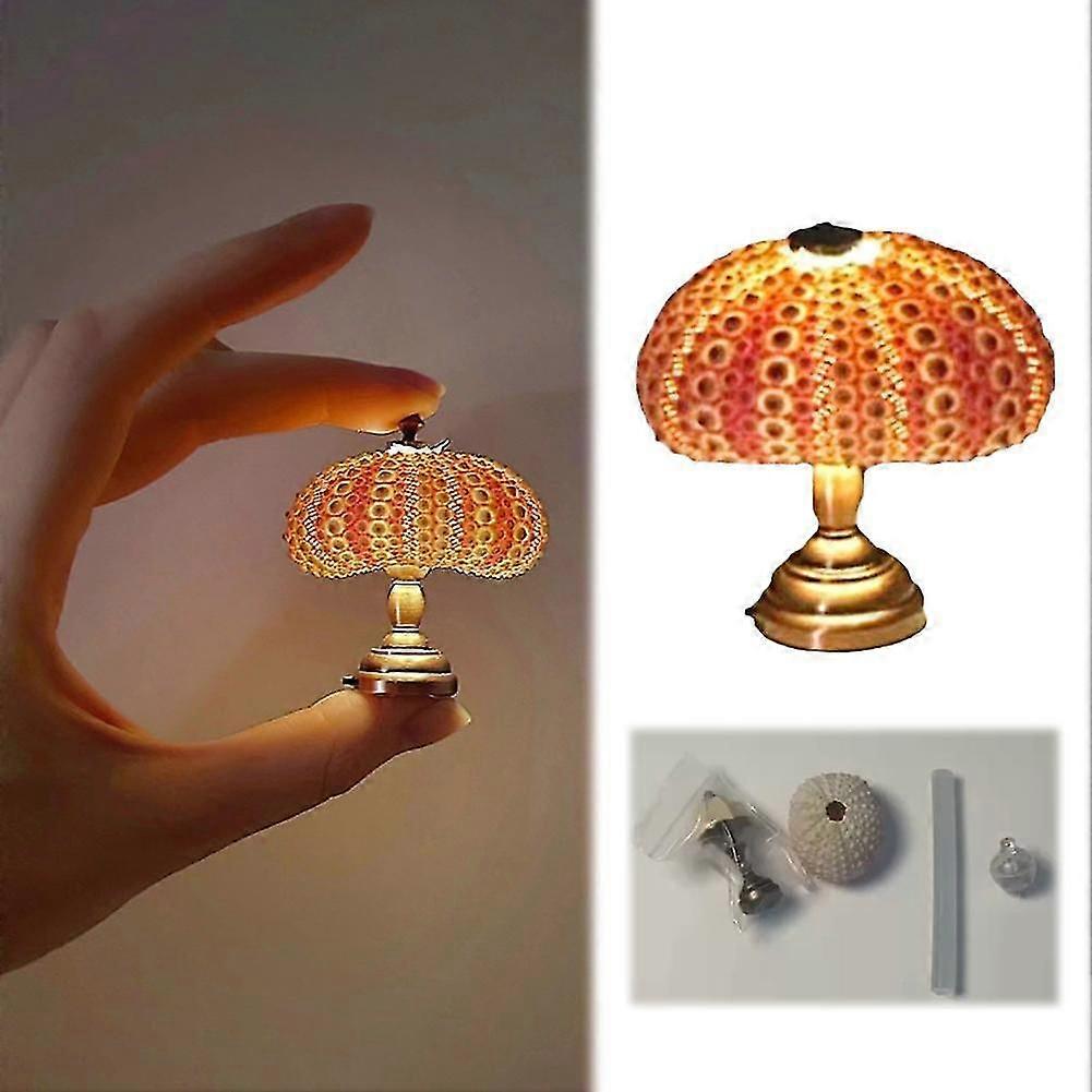 DIY Sea Urchin Night Light Funny Beach Themed Night Light Desktop Ornament