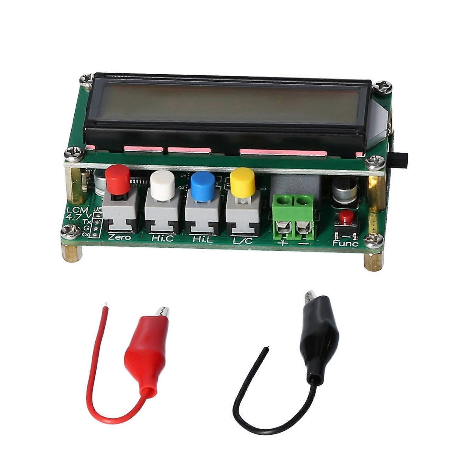 LC100-A Digital LCD Capacitance Meter High Precision Inductance Capacitance L C Meter  1pF-100mF 1uH