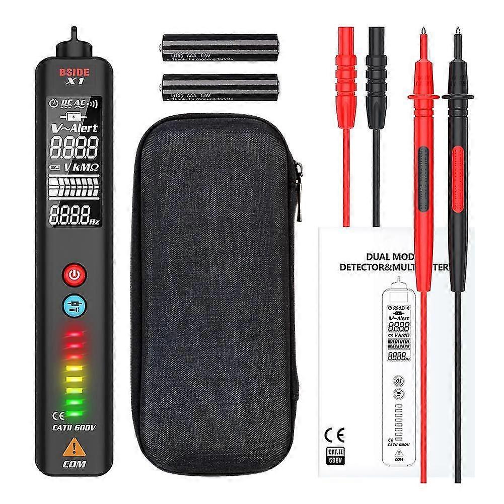 Test Pencil Intelligent Non-contact Voltage Detector Multimeter Voltmeter Electric Voltage Pen Lcd Display Smart Tester