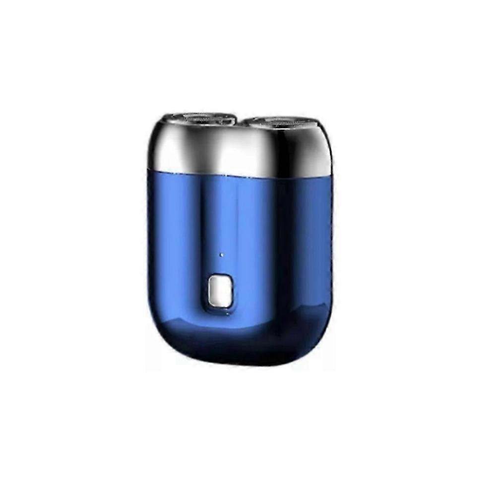 New Upgrade Pocket Shaver USB Mini Shaver for Men, Double Ring 3D Knife Net