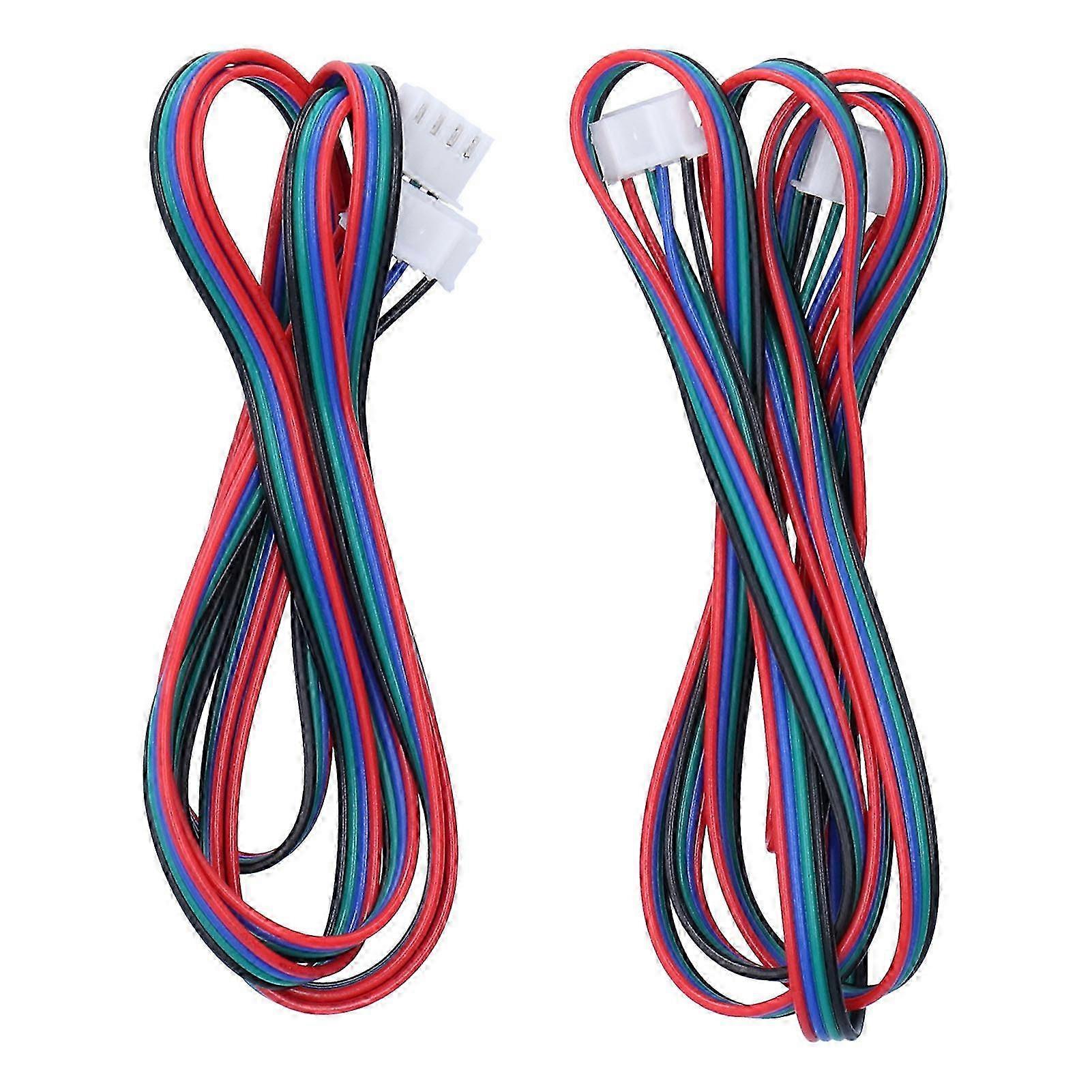 2Pcs Terminal Motor Cable ABS Light Portable Industrial Accessories for 3D Printers