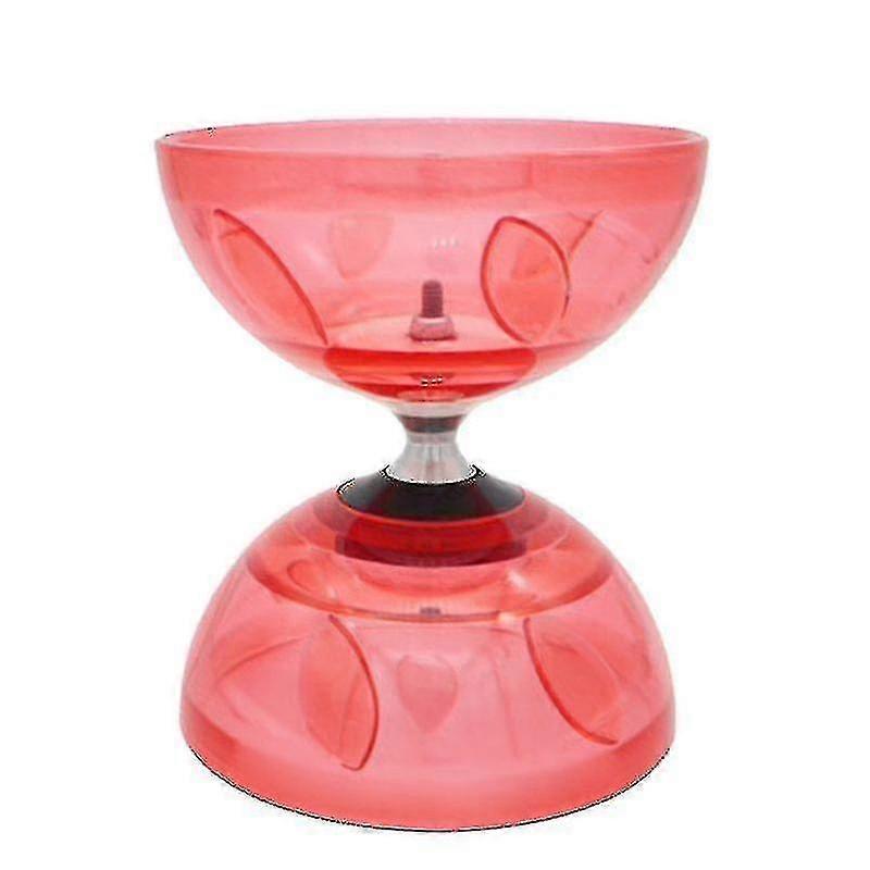Diabolo Set Triple Ball Bearing Clutch Matching Coloured Fibre Handsticks, Diablo String & Bag-hy