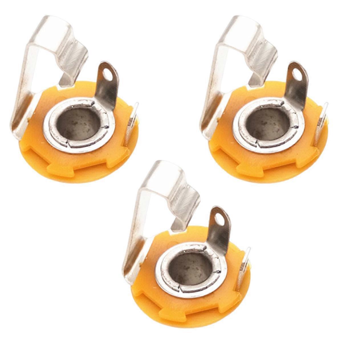 Elevate Your Sound: High-Quality Female Connector Panel Mount, Microphone Mono Ts Socket With Soldering Type, Nickel Plated For Maximum Signal
