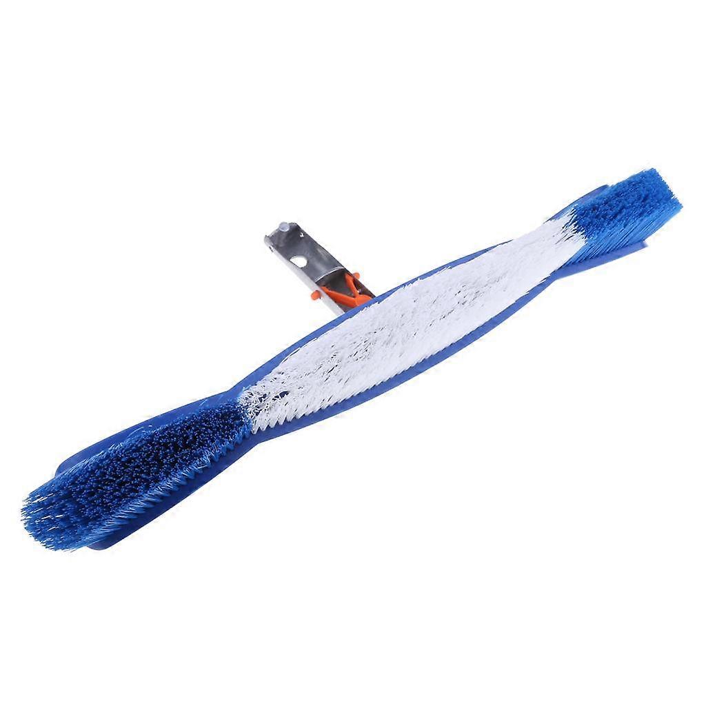 Durable Blue Plastic Pond Brush Broom Head Bathroom Cleaning Brush Head