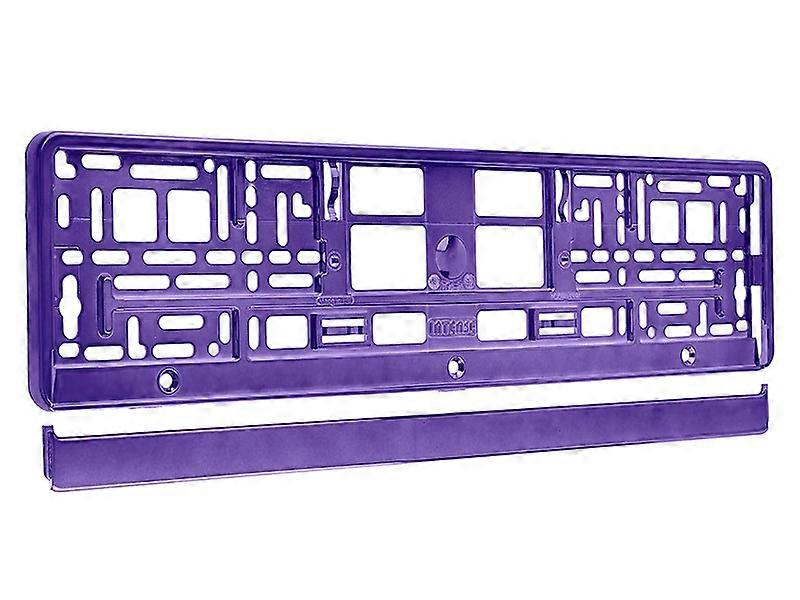 Moldura da chapa metálica, roxa