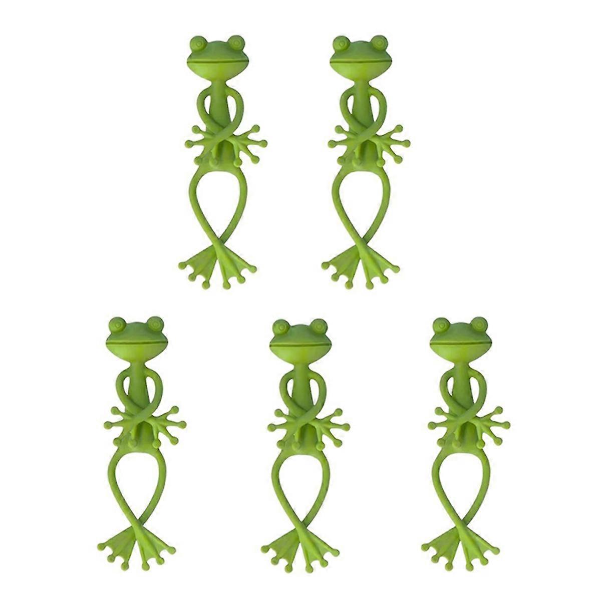 5PCS Frog Plant Stand - Provides Lovely Firm Support