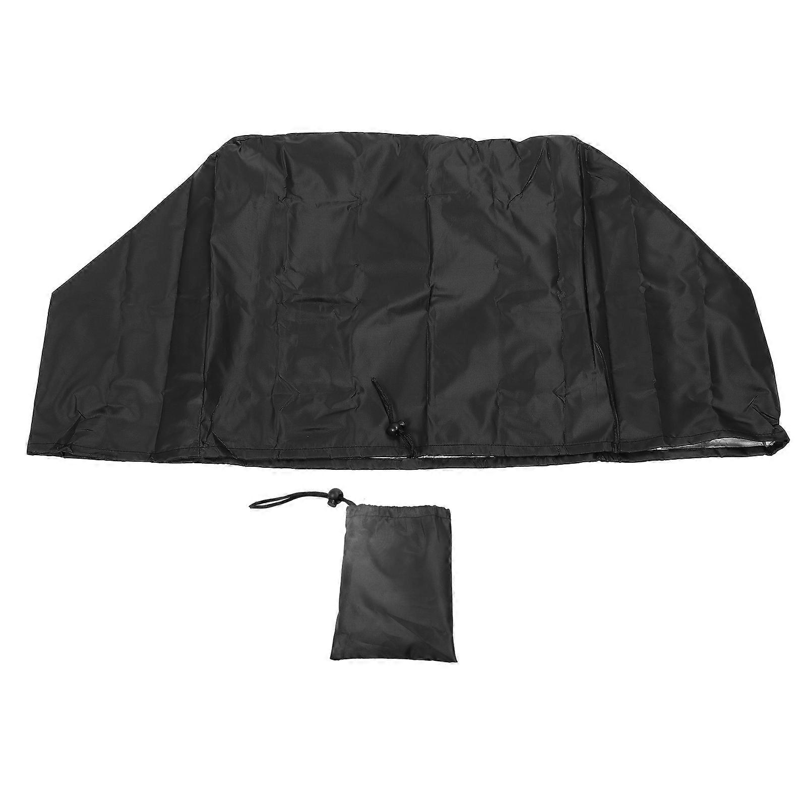 Pizza Oven Cover with Pocket Carry Handle for Pizza Oven Accessories Square 420D Silver Coated Dust Proof