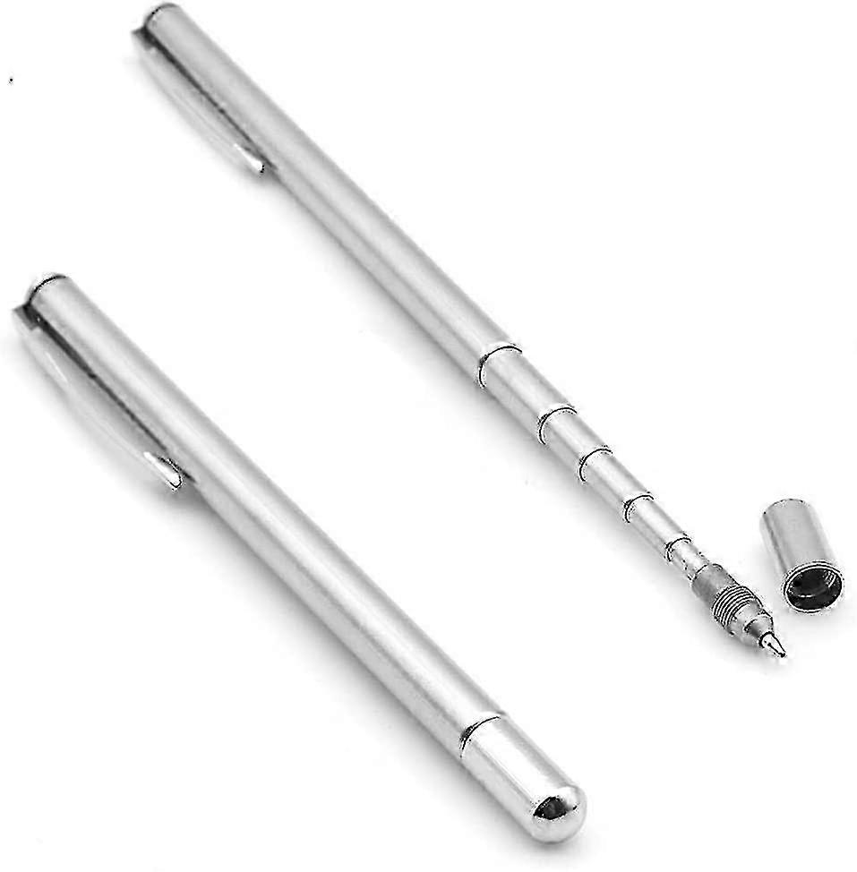 Telescopic Pocket Pointer Stainless Steel Teacher Pen