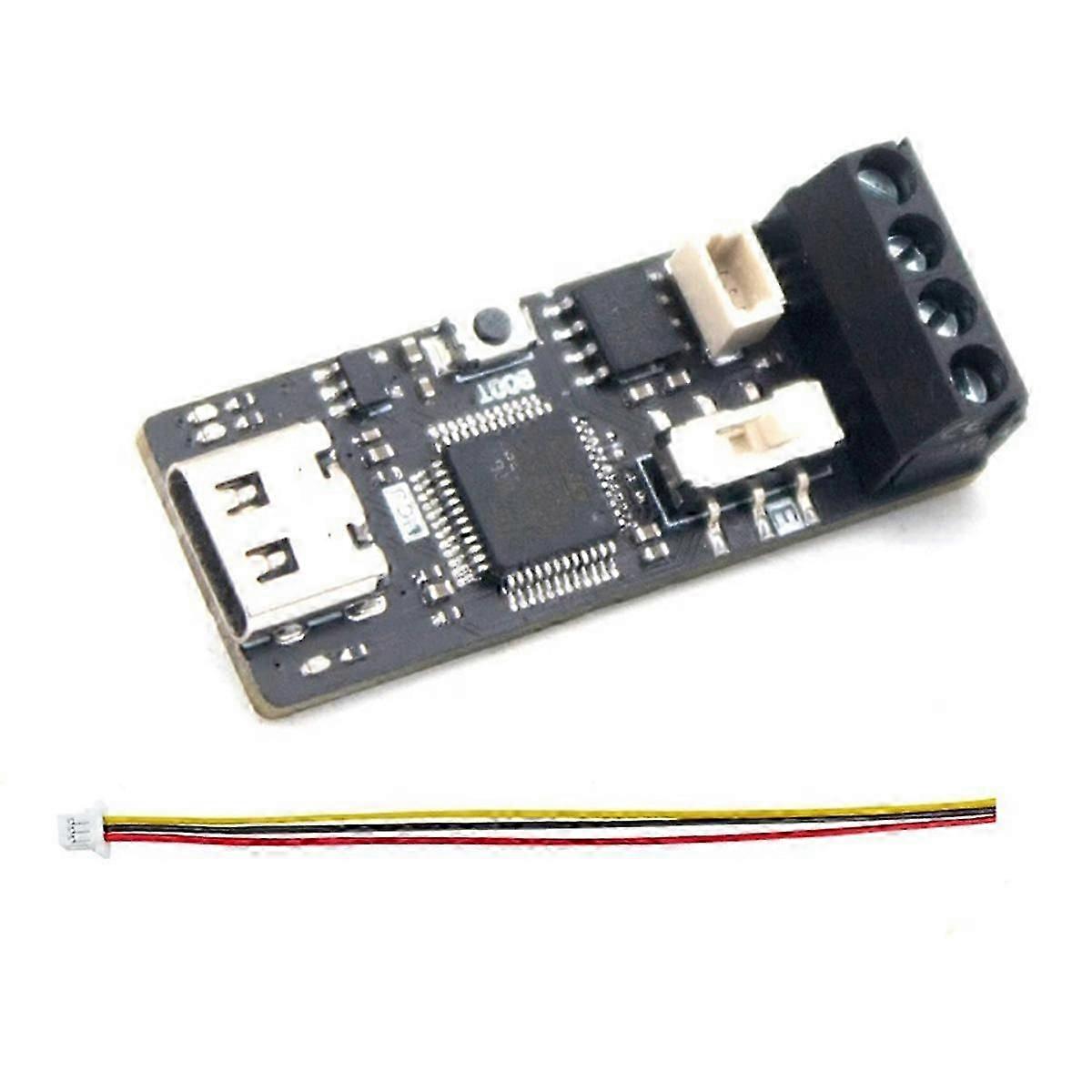 Module USB vers CAN Débogueur CANable PCAN Outil de débogage de bus CAN compatible avec Linux Win10 11 TYPE-C Logiciel de débogage Communication