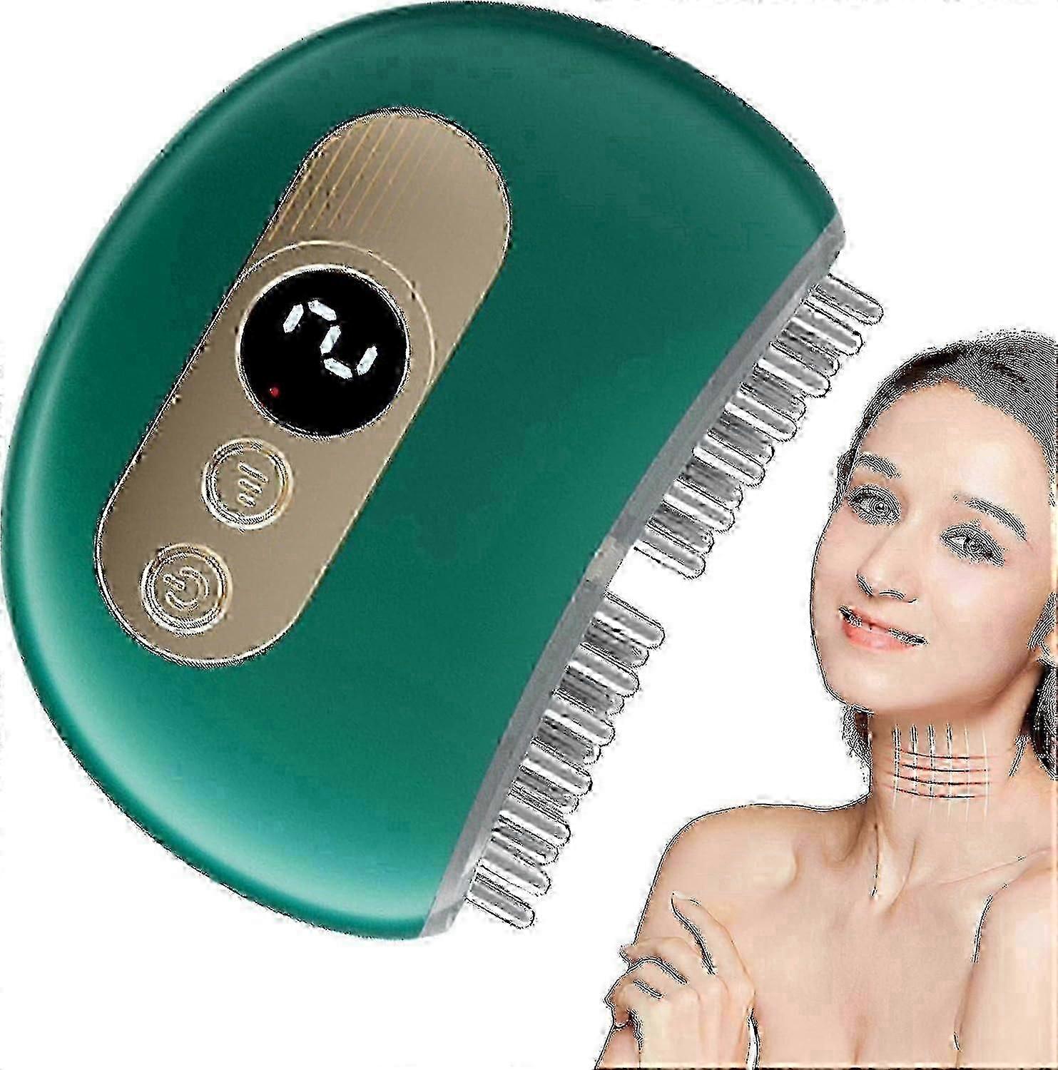 منتجات الإغاثة TMJ الفك ، مدلك تخفيف TMJ ، الاهتزاز والتدفئة ، أداة تدليك TMJ بتصميم مريح متعدد الإبر ، تخفيف آلام الرقبة في الفك