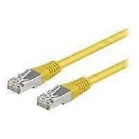 Network Cable - Wentronic - CAT 5e - 50 cm - FTP - Yellow