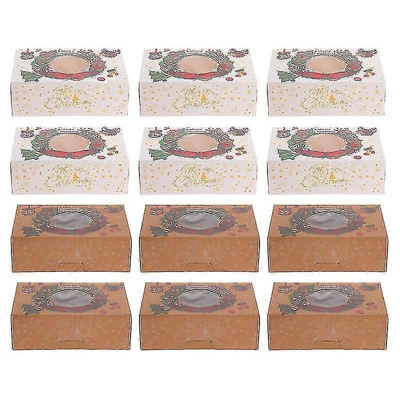 12pcs Food Cake Crisper