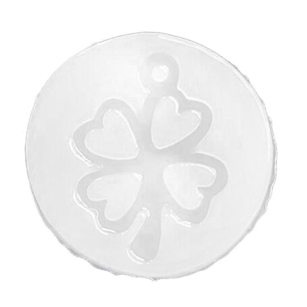 Eardrop Dangler Casting Silicone Mould Four Leaf Clover Casting Mold DIY Gift
