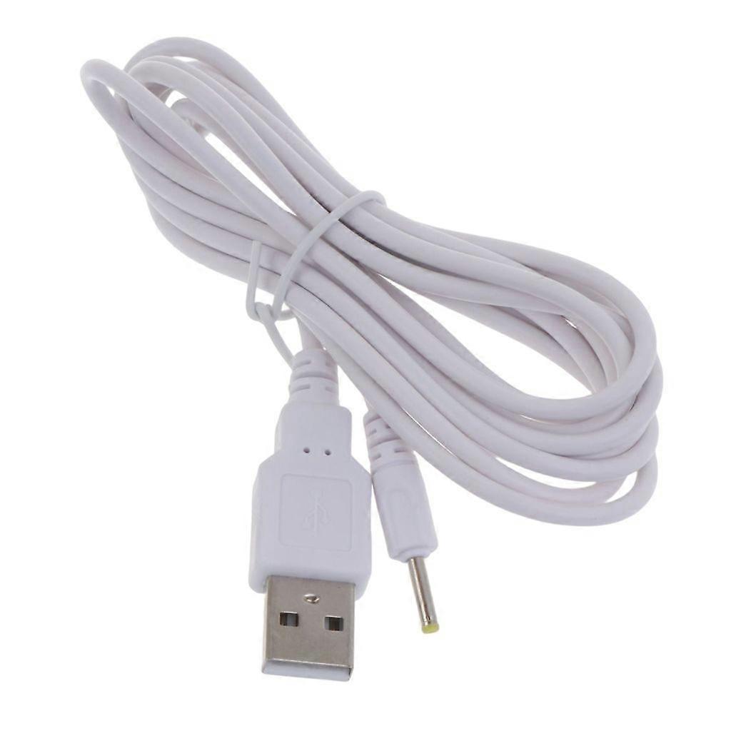 5V USB to DC 2.5mm x 0.7mm Jack Power Cable Durable Materials 1Meter/2Meter