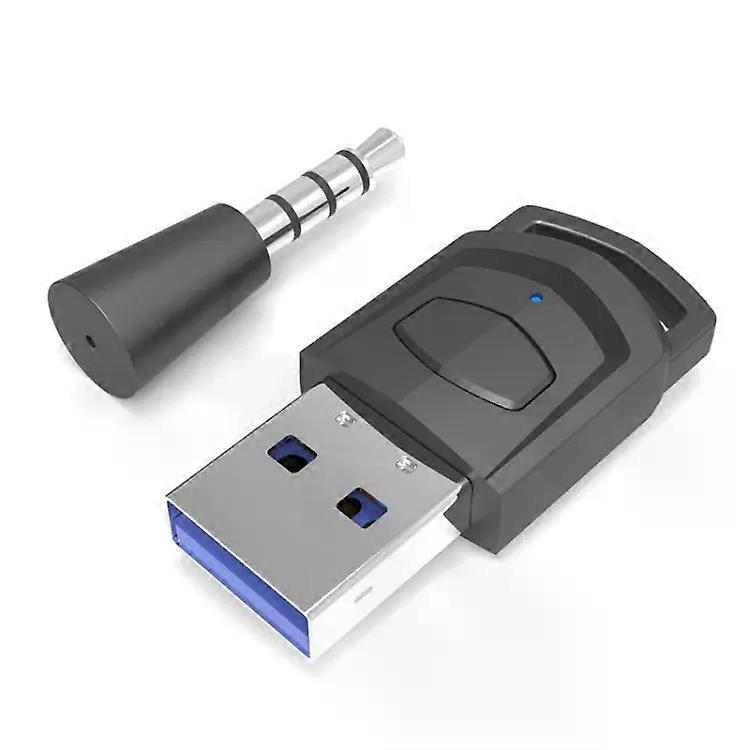 Bluetooth Audio Receiver Adapter-Wireless Headset Transmitter for PS4/PS5/PC -