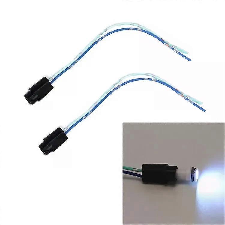 Car Bulb Holder Adapter-2 PCS Socket Compatible with