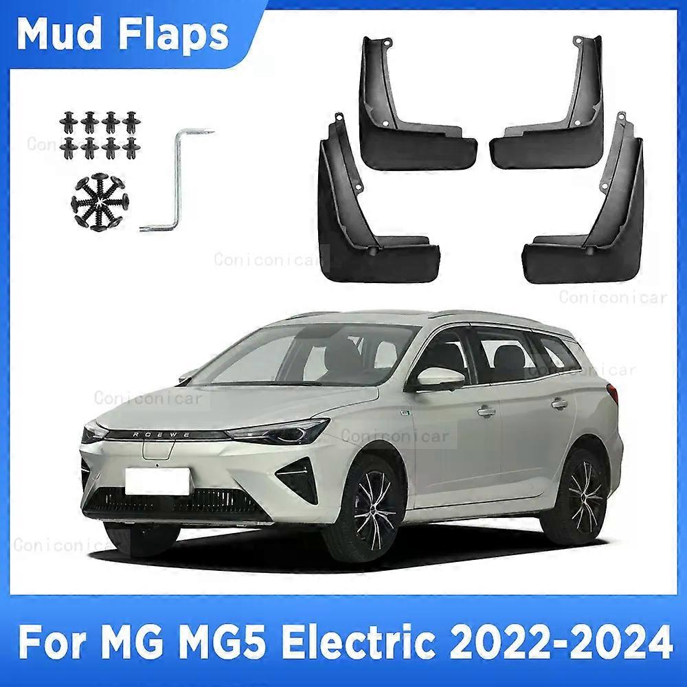 Apply For MG MG5 Electric 2022-2024 Mud Flaps Splash Guard Mudguards MudFlaps Front Rear Fender Auto Styling Car Accessories 4PCS