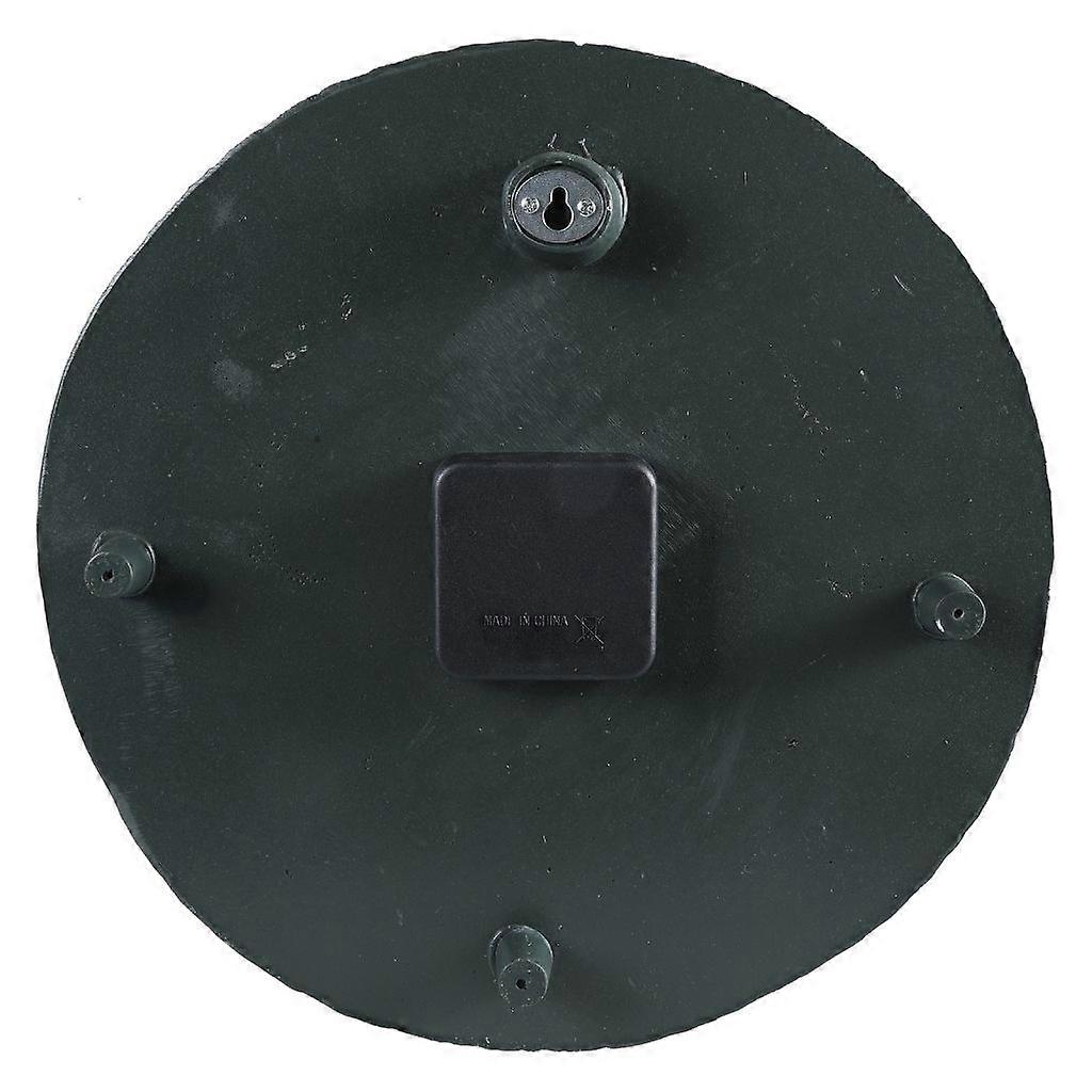 12inch Round Garden Clock Decorative Bees Outdoor Wall Clock Waterproof Clock