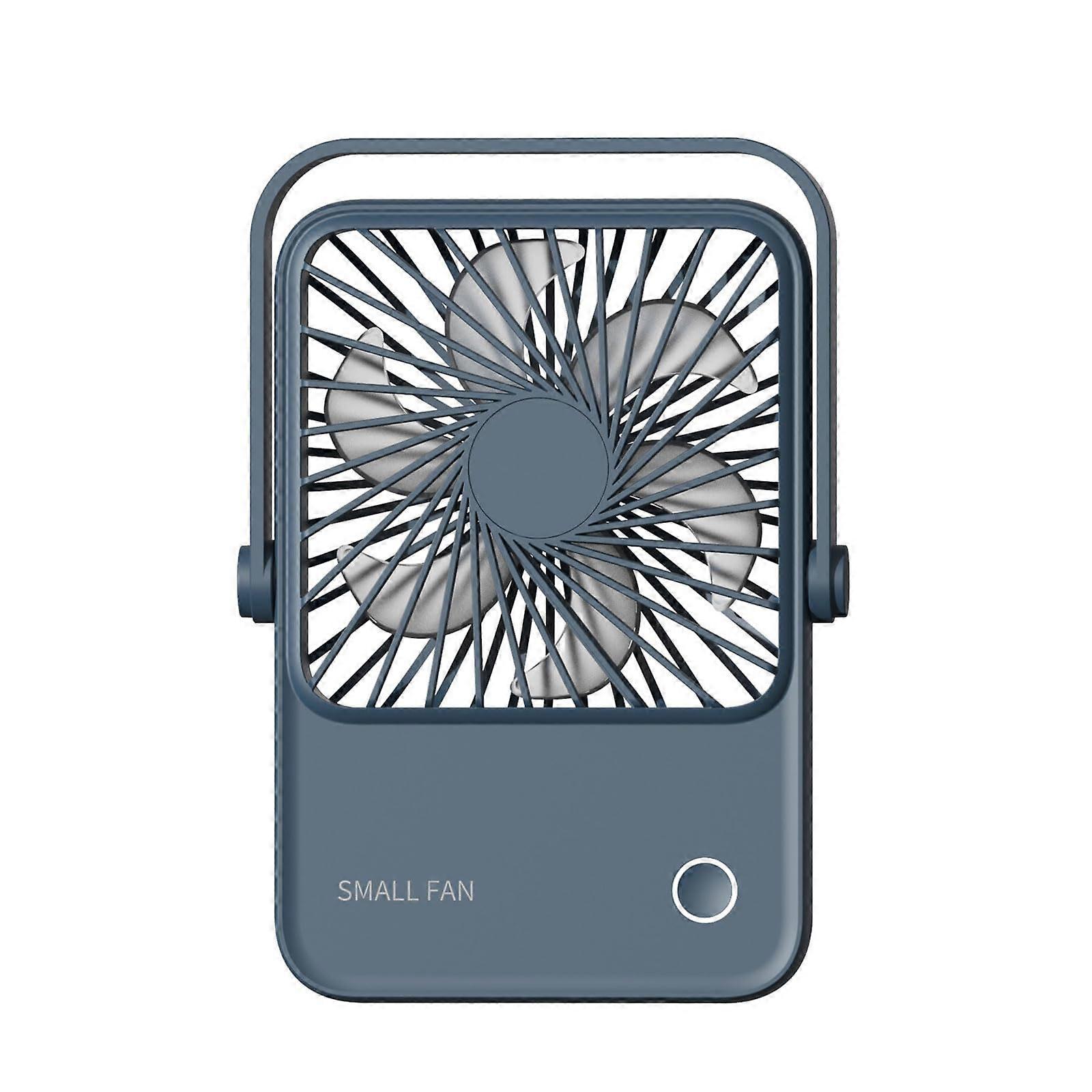 USB Travel Fan - Powerful Portable Desk Fan with Hanging Capability, Ideal for Outdoor and Table Use, Compact Size