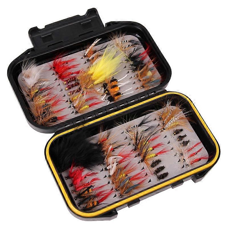72 PCS / Set Bionic Fly Hook Lure Bait Hook Fishing Gear