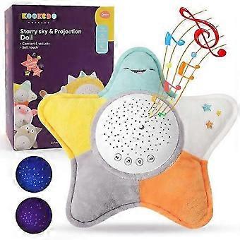 Soothing Plush for Baby - PIMPIMSKY - Music and Sound Night Light - Grey