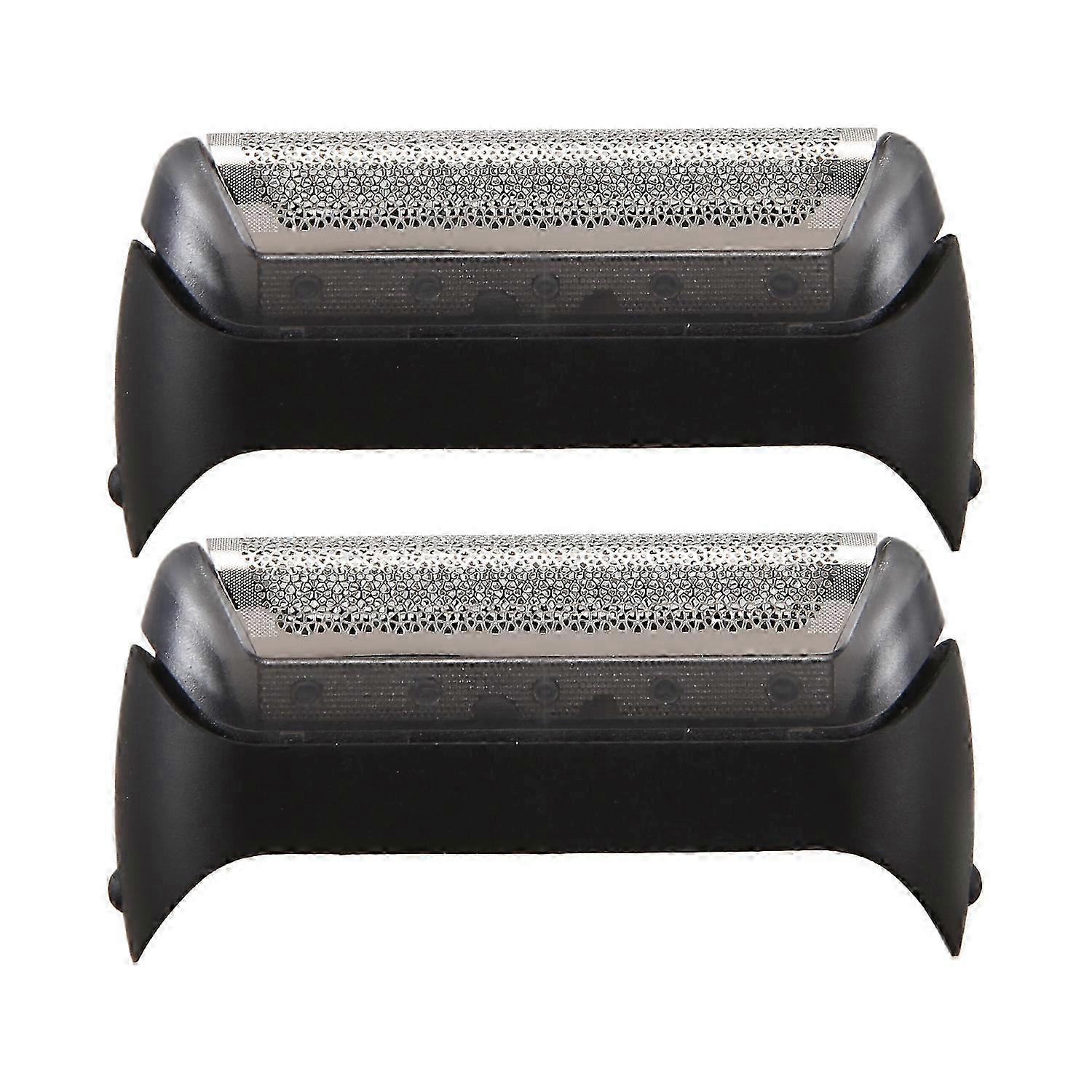 Replacement Foil Heads for Braun 10B/20B Shavers Model Compatible with 190 180 170 1775 Set of 2
