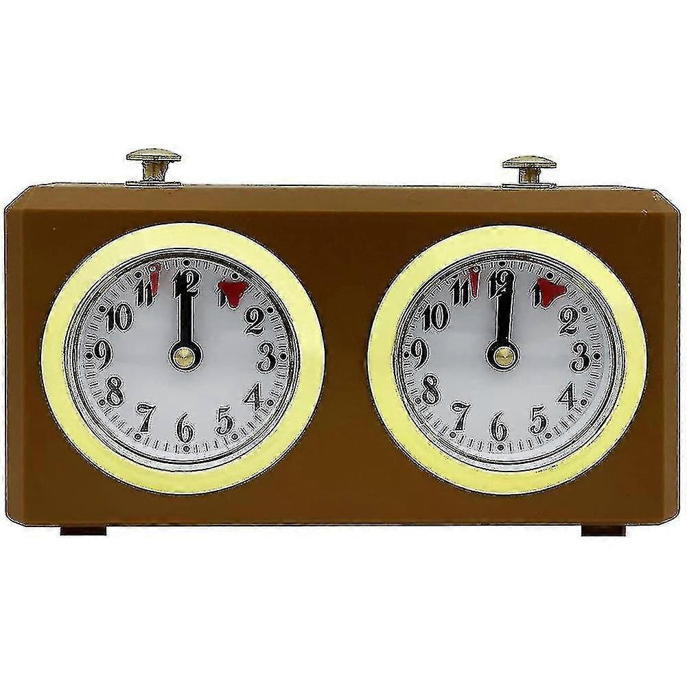 Mechanical Chess Clock Analog For Chess Game Timer Clock Official Clocks Timers No Battery Needed