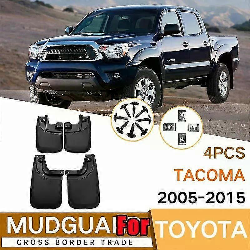 Applies To Fender Liners Splash Shield Mud Flaps Mudflaps Mudguards Guards For Toyota Tacoma 2005-2022