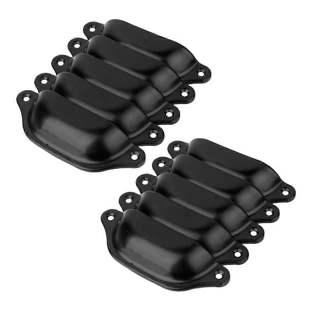 10pack Pull Handle Cupboard Door Leveler Shell Shape for Room Ornament