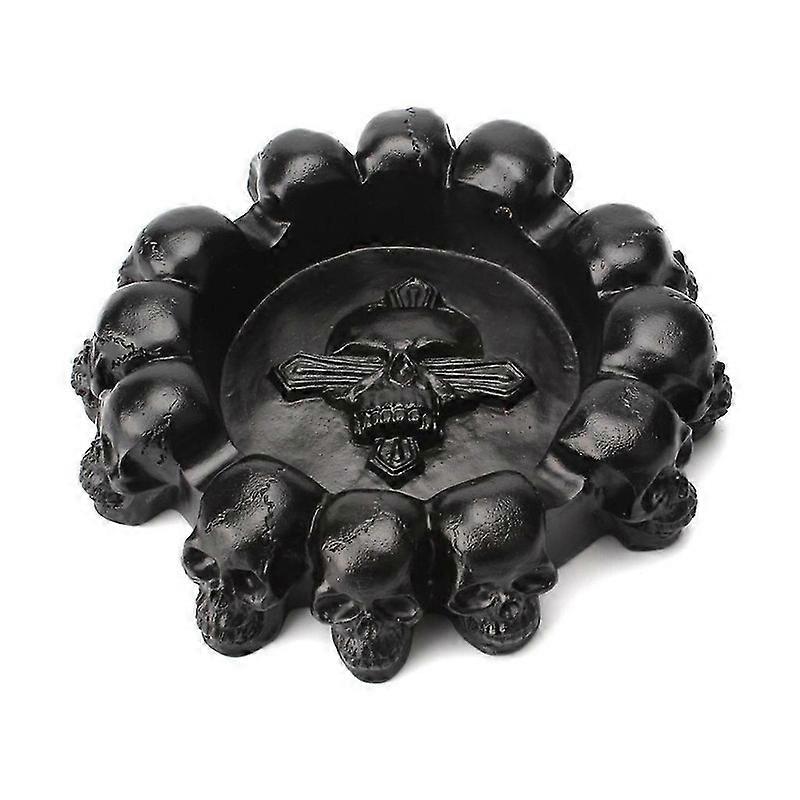 Personalized for Creative Desktop Multi-headed Skull Ashtray Gift for Restaurant