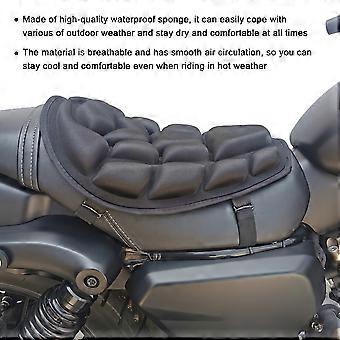 Motorcycle Seat 3D Shock Absorption Pad Cushion Water Resistant Seat Cover Comfortable & Breathable