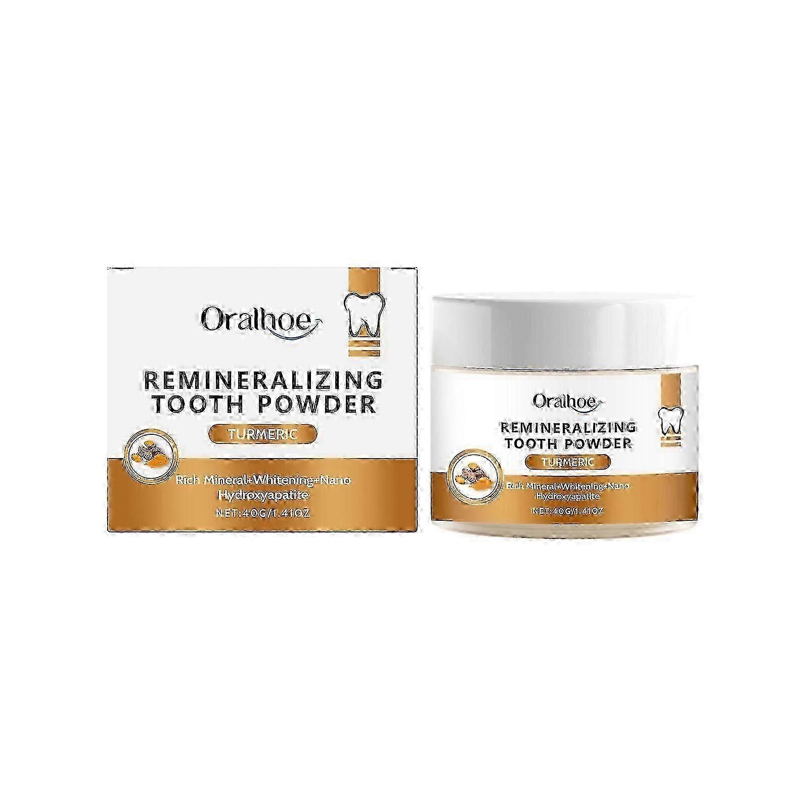 Poudre de nettoyage des dents au curcuma Nettoie les dents en douceur Tartare Soins quotidiens Poudre de nettoyage des dents