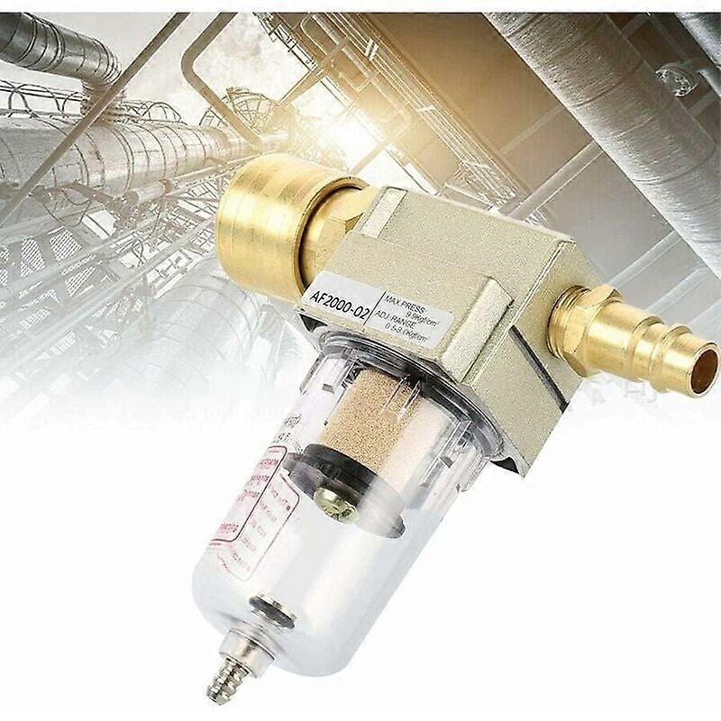 Compressed Air Water Separator, Compressed Air Filter Regulator 1/4, Compressor Regulator Filter, For Compressor Filter SZRH