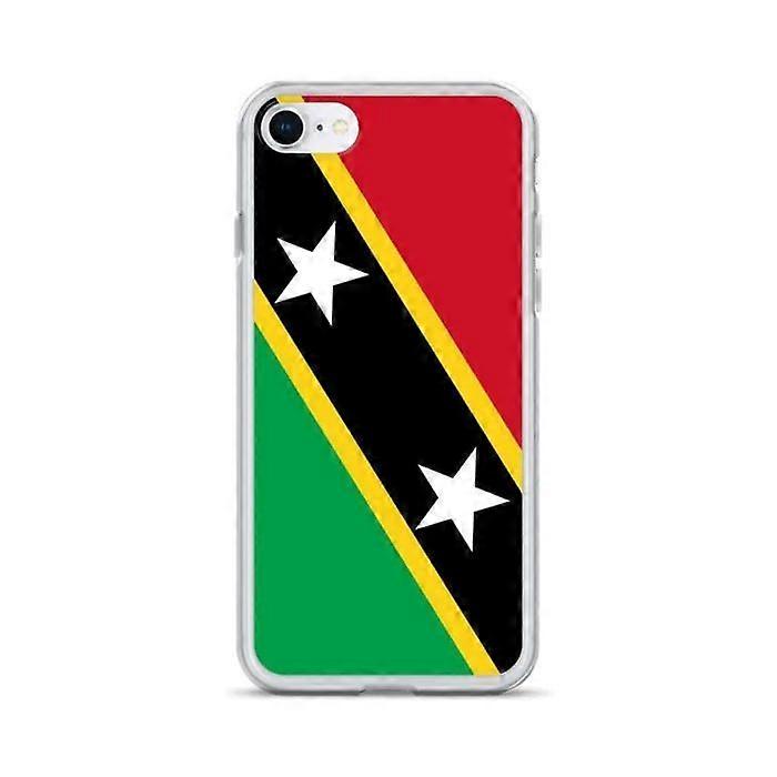 Phone Case – Saint Kitts and Nevis Flag – Compatible with iPhone 6S Plus – Soft Case – Durable and Shockproof – Pixelforma