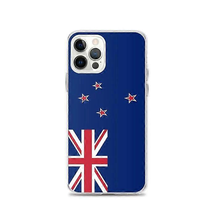 Phone Case – New Zealand Flag – Compatible with iPhone 12 Pro – Soft Case – Durable and Shockproof – Pixelforma